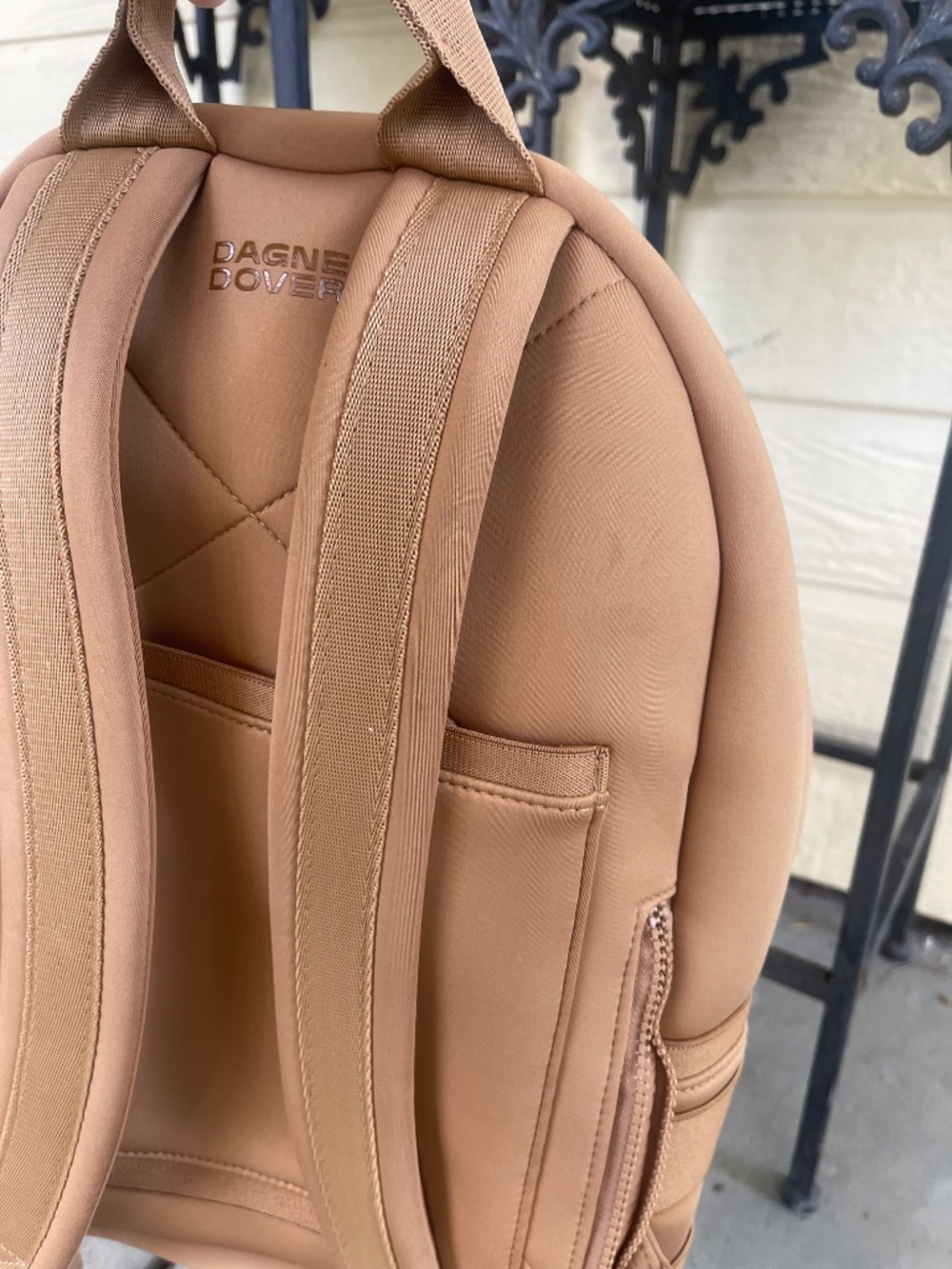 Large Dakota Backpack Dagne Dover Camel - Picture 6 of 15